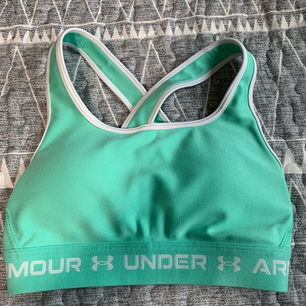 Under Armour Mint Green Sports Bra size XS